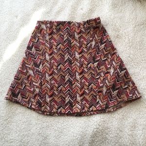 NEW* ZARA Fabric A-line Skirt